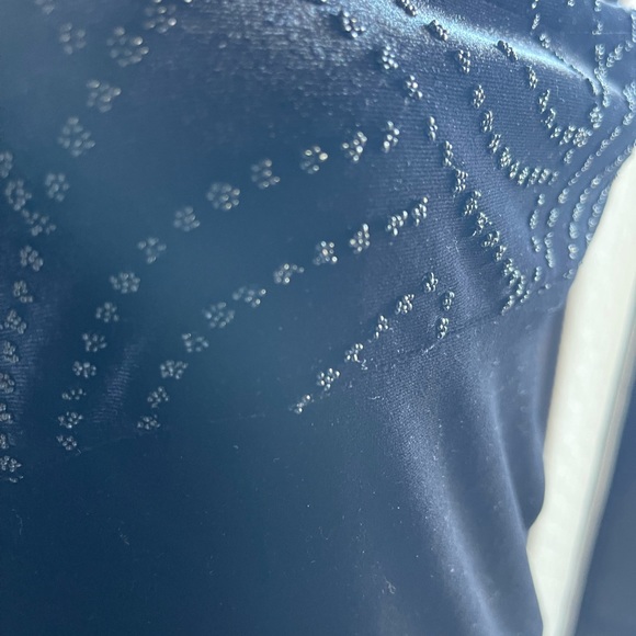 Prom Dress/Evening Gown. Floor length with Beaded Bodice. - Picture 3 of 10